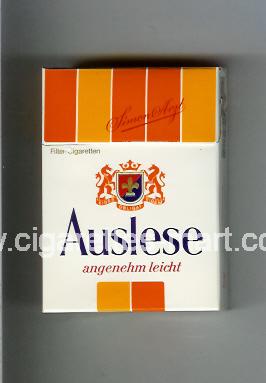 Auslese (design 3) (Angenehm Leicht) ( hard box cigarettes )