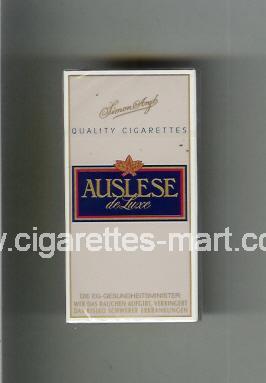 Auslese (design 4) (De Luxe) ( hard box cigarettes )