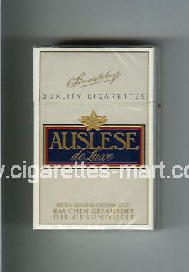 Auslese (design 4) (De Luxe) ( hard box cigarettes )