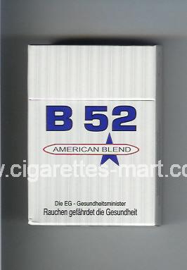 B 52 (American Blend) ( hard box cigarettes )