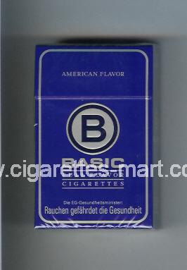 Basic (german version) (design 1) B (American Flavor / Full Flavor) ( hard box cigarettes )