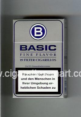 Basic (german version) (design 1) B (Fine Flavor) ( hard box cigarettes )