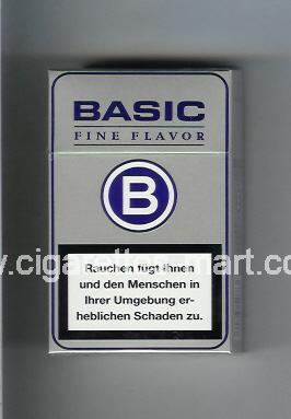 Basic (german version) (design 2) B (Fine Flavor) ( hard box cigarettes )