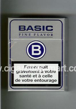 Basic (german version) (design 2) B (Fine Flavor) ( hard box cigarettes )