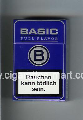 Basic (german version) (design 2) B (Full Flavor) ( hard box cigarettes )