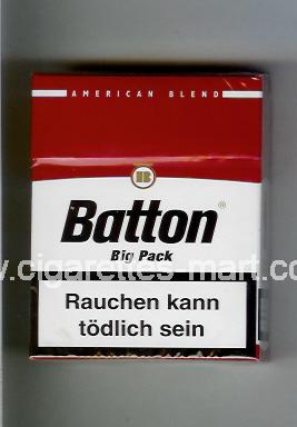 Batton (design 1) (American Blend) ( hard box cigarettes )