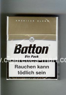 Batton (design 1) (American Blend) ( hard box cigarettes )