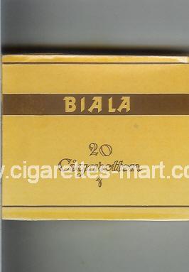 Biala ( box cigarettes )