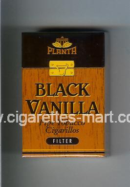 Black Vanilla (Planta) (brown & black) ( hard box cigarettes )