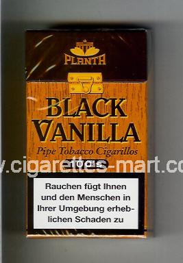 Black Vanilla (Planta) (brown & black) ( hard box cigarettes )