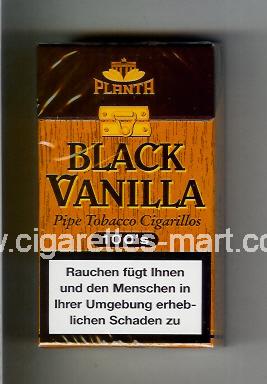 Black Vanilla (Planta) (brown & black) ( hard box cigarettes )
