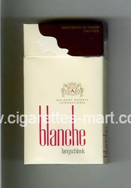 Blanche ( hard box cigarettes )