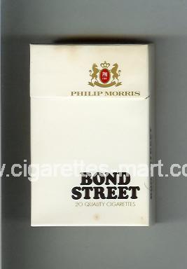 Bond Street (german version) (design 1) (Philip Morris) ( hard box cigarettes )