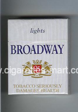 Broadway (german version) (Lights) ( hard box cigarettes )