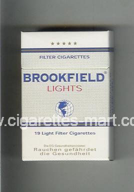 Brookfield (Lights) ( hard box cigarettes )