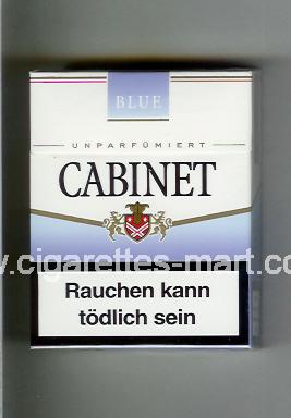 Cabinet (german version) (design 3) (Blue) ( hard box cigarettes )