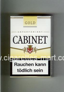 Cabinet (german version) (design 3) (Gold) ( hard box cigarettes )