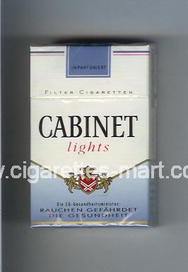 Cabinet (german version) (design 3) (Lights) ( hard box cigarettes )