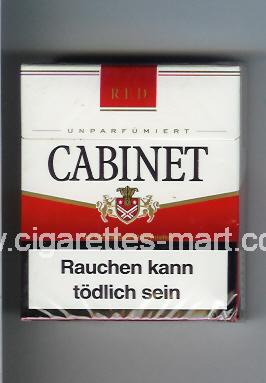 Cabinet (german version) (design 3) (Red) ( hard box cigarettes )