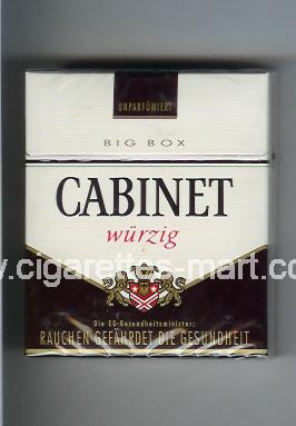 Cabinet (german version) (design 3) (Wurzig) ( hard box cigarettes )