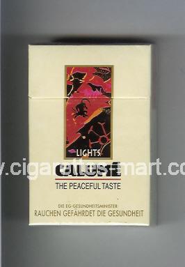 Calume (design 1A) (The Peaceful Taste / Lights) ( hard box cigarettes )