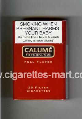 Calume (design 2) (The Peaceful Taste / Full Flavor) ( hard box cigarettes )