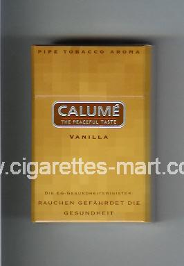 Calume (design 2) (The Peaceful Taste / Vanilla / Pipe Tobacco Aroma) ( hard box cigarettes )