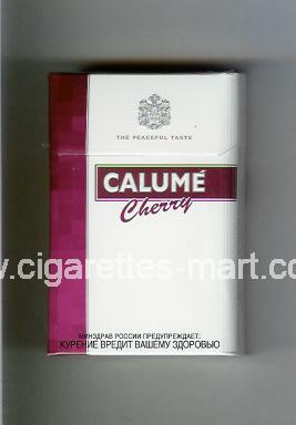 Calume (design 3) (Cherry / The Peaceful Taste) ( hard box cigarettes )
