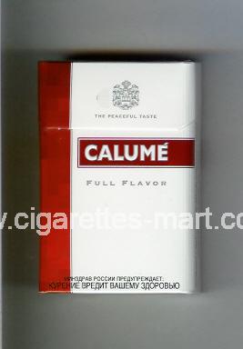 Calume (design 3) (Full Flavor / The Peaceful Taste) ( hard box cigarettes )