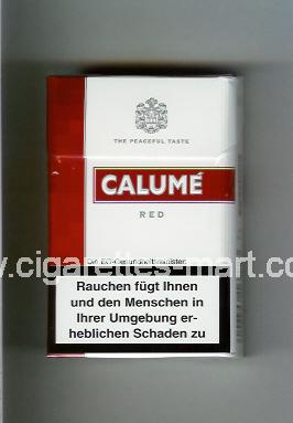 Calume (design 3) (Red / The Peaceful Taste) ( hard box cigarettes )