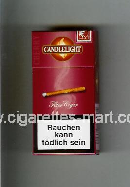 Candlelight (design 1) (Cherry / Filter Cigars) ( hard box cigarettes )