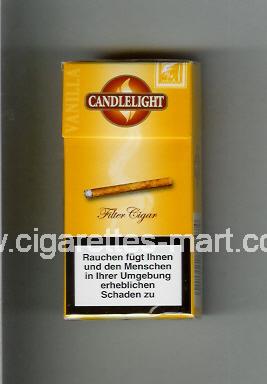 Candlelight (design 1) (Vanilla / Filter Cigars) ( hard box cigarettes )