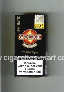 Candlelight (design 2) (Aromatic / Filter Cigars) ( hard box cigarettes )