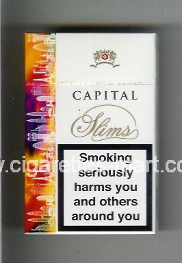 Capital (german version) (design 2) (Slims) ( hard box cigarettes )
