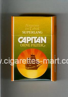Capitan (Ohne Filter) ( hard box cigarettes )