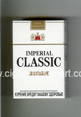 Classic (german version) (design 2) Imperial (White / 4) ( hard box cigarettes )