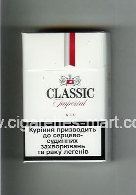 Classic (german version) (design 3) (Imperial / Red / 10) ( hard box cigarettes )
