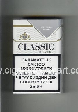Classic (german version) (design 5) (Silver / American Blend) ( hard box cigarettes )