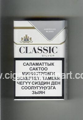 Classic (german version) (design 5) (Silver / American Blend) ( hard box cigarettes )