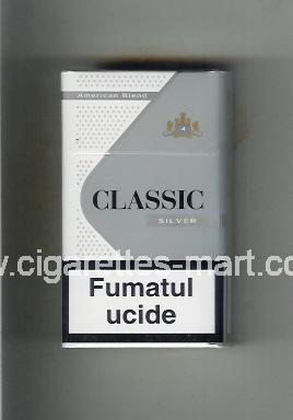 Classic (german version) (design 6) (Silver / 4 / American Blend) ( hard box cigarettes )
