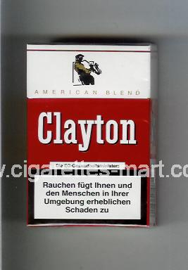 Clayton (german version) (American Blend) ( hard box cigarettes )