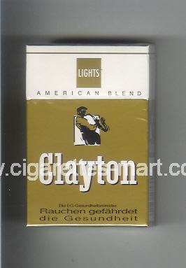 Clayton (german version) (Lights / American Blend) ( hard box cigarettes )