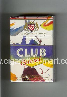 Club (german version) (collection design 1) (Special) ( hard box cigarettes )