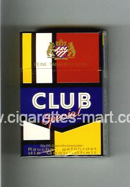 Club (german version) (collection design 2) (Special) ( hard box cigarettes )