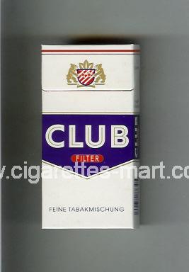 Club (german version) (design 3) (Filter) ( hard box cigarettes )