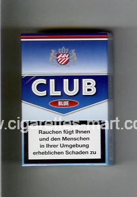 Club (german version) (design 3A) (Blue) ( hard box cigarettes )