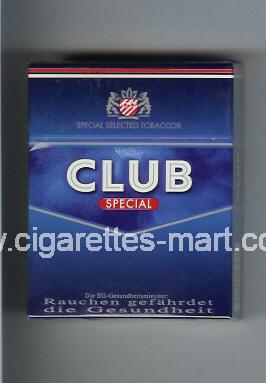 Club (german version) (design 3A) (Special) ( hard box cigarettes )
