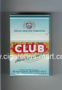 Club (german version) (design 3B) (Menthol Leicht) ( hard box cigarettes )
