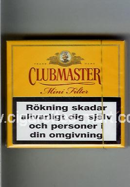 Clubmaster (design 1) (Mini Filter) ( box cigarettes )