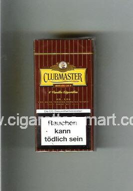Clubmaster (design 2) (Aromatic Gold / Vanilla Sigarillos) ( hard box cigarettes )